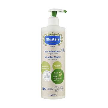 Мицеллярная вода для лица и тела Mustela Famille Micellar Water Face & Body, 400 мл Мицеллярная вода для лица и тела Mustela Famille Micellar Water Face & Body, 400 мл