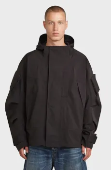 Мужская черная куртка Shell Черный M G-Star RAW D26896,E058