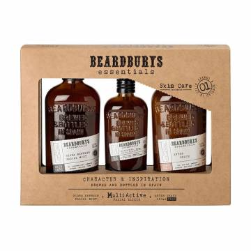 Подарочный мужской набор для ухода за лицом и бородой Beardburys Essentials (эликсир, 50 мл + мист, 120 мл + лосьон, 120 мл) Подарочный мужской набор для ухода за лицом и бородой Beardburys Essentials (эликсир, 50 мл + мист, 120 мл + лосьон, 120 мл)