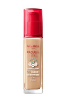 Тональная основа для лица Bourjois Healthy Mix Anti-Fatigue Foundation 16H с витаминами C, E, B5, 53W Light Beige, 30 мл