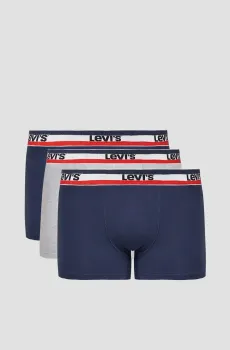 Мужские боксеры (3 шт) Разноцветный L Levi’s® 100002870;001
