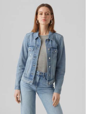 Vero Moda Джинсова куртка Zorica 10279789 Блакитний Regular Fit Vero Moda Джинсова куртка Zorica 10279789 Блакитний Regular Fit