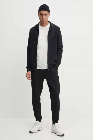 Хлопковая футболка Armani Exchange мужская цвет бежевый с аппликацией 6DZTAD ZJ9TZ Хлопковая футболка Armani Exchange мужская цвет бежевый с аппликацией 6DZTAD ZJ9TZ