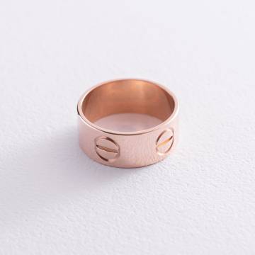 Золотое кольцо "Love" к05832 Золотое кольцо "Love" к05832