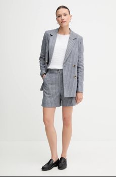 Шорты с примесью льна United Colors of Benetton