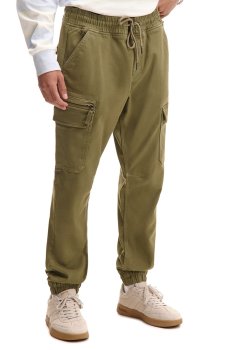 Cropp - Бігуни з вантажними кишенями - оливковий