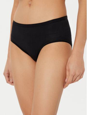 Triumph Набір з 2 пар класичних трусів із високою талією Sense Of Cotton 10225046 Чорний Triumph Набір з 2 пар класичних трусів із високою талією Sense Of Cotton 10225046 Чорний