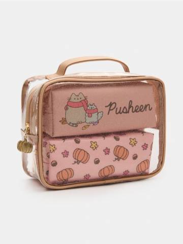 Косметичка 3 pack Pusheen The Cat - різнобарвний Косметичка 3 pack Pusheen The Cat - різнобарвний