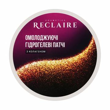 Омолаживающие гидрогелевые патчи для кожи вокруг глаз Reclaire с коллагеном, 60 шт Омолаживающие гидрогелевые патчи для кожи вокруг глаз Reclaire с коллагеном, 60 шт