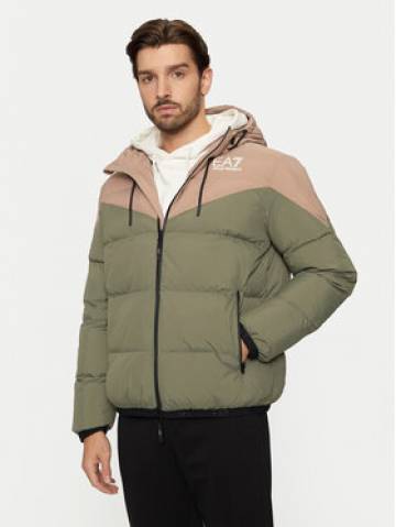 EA7 Emporio Armani Пуховик 6DPB30 PNDOZ 1846 Зелений Regular Fit EA7 Emporio Armani Пуховик 6DPB30 PNDOZ 1846 Зелений Regular Fit