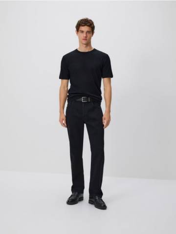 Reserved - Джинси straight fit - чорний - TU886-99J Reserved - Джинси straight fit - чорний - TU886-99J