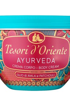 Парфюмированный крем для тела Tesori dOriente Body Cream Аюрведа, масло амлы и пачули, 300 мл
