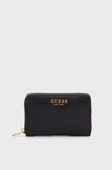 Женский черный кошелек LAUREL SLG MEDIUM ZIP AROUND Черный ONESIZE Guess SWVA8500400