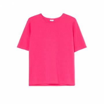 Cropp - Гладка футболка oversize - пастельний рожевий Cropp - Гладка футболка oversize - пастельний рожевий