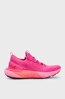 Женские розовые кроссовки UA W HOVR Phantom 3 SE Розовый 8 Under Armour 3026584-604