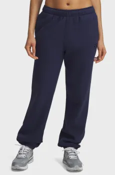 Женские фиолетовые спортивные брюки UA Icon Vida Flc Jogger Фиолетовый L Under Armour 6003676-403