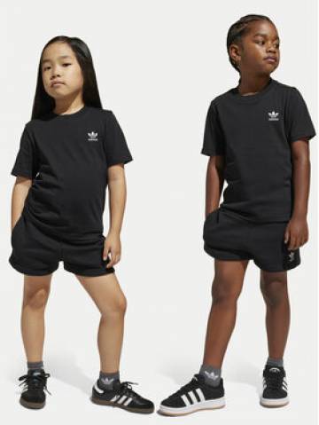 adidas Набір футболка та шорти JI5842 Чорний Regular Fit adidas Набір футболка та шорти JI5842 Чорний Regular Fit