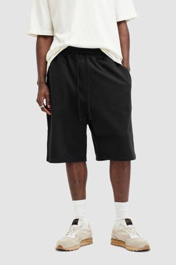 Хлопковые шорты AllSaints HAYDON цвет чёрный M003TA Хлопковые шорты AllSaints HAYDON цвет чёрный M003TA