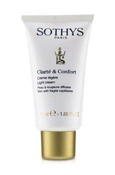 Легкий крем для лица Sothys Light Cream для кожи с хрупкими капиллярами, 50 мл