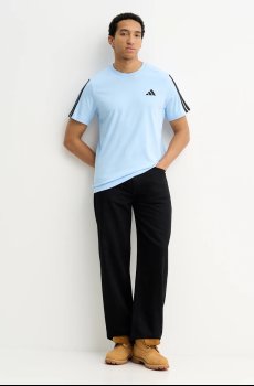 Хлопковая футболка adidas