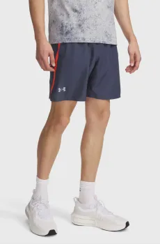 Мужские темно-серые шорты UA LAUNCH 7 SHORTS Серый M Under Armour 1382620-046