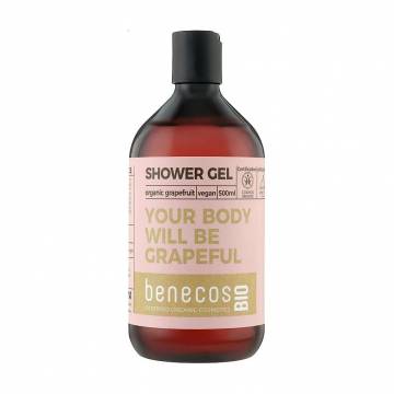 Гель для душа Benecos Shower Gel, Organic Grapefruit, 500 мл Гель для душа Benecos Shower Gel, Organic Grapefruit, 500 мл