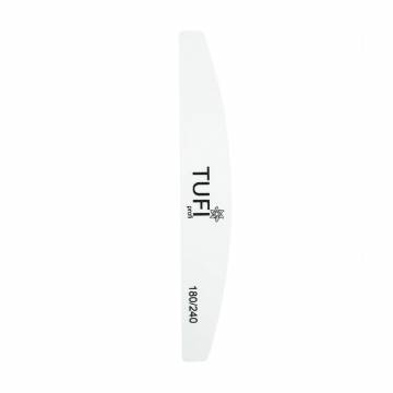 Пилка для ногтей Tufi profi Premium Полукруг 180/240 гритов, 17.8 см, белая, 25 шт (0231931) Пилка для ногтей Tufi profi Premium Полукруг 180/240 гритов, 17.8 см, белая, 25 шт (0231931)