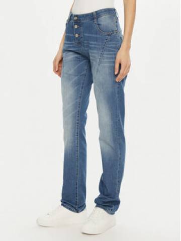 Please Джинси P0VVBQ2W6E Голубий Cropped Fit Please Джинси P0VVBQ2W6E Голубий Cropped Fit
