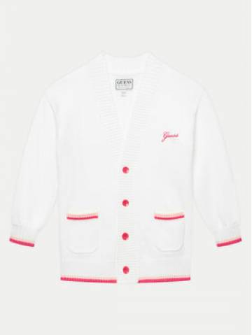 Guess Кардиган J4YR04 Z3GS0 Білий Relaxed Fit Guess Кардиган J4YR04 Z3GS0 Білий Relaxed Fit