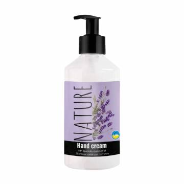 Увлажняющий крем для рук Bioton Cosmetics Nature Hand Cream с эфирным маслом лаванды, 300 мл Увлажняющий крем для рук Bioton Cosmetics Nature Hand Cream с эфирным маслом лаванды, 300 мл