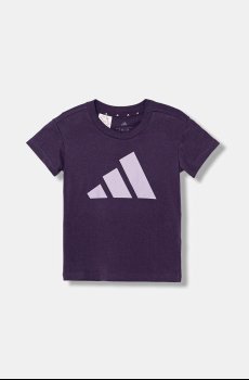 Детская хлопковая футболка adidas