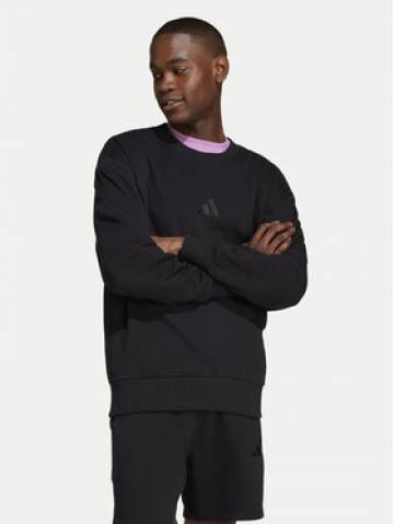 adidas Світшот ALL SZN French Terry IX1261 Чорний Loose Fit adidas Світшот ALL SZN French Terry IX1261 Чорний Loose Fit