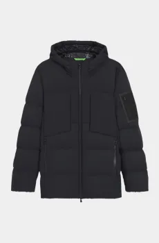 Мужской синий пуховик Синий L BOSS 11336