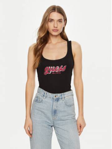 Guess Топ W5RP03 KA0H1 Чорний Regular Fit Guess Топ W5RP03 KA0H1 Чорний Regular Fit