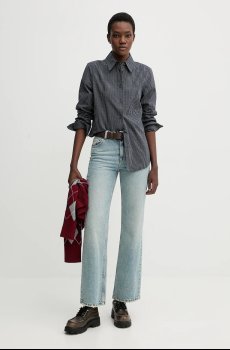 Хлопковая рубашка Miss Sixty