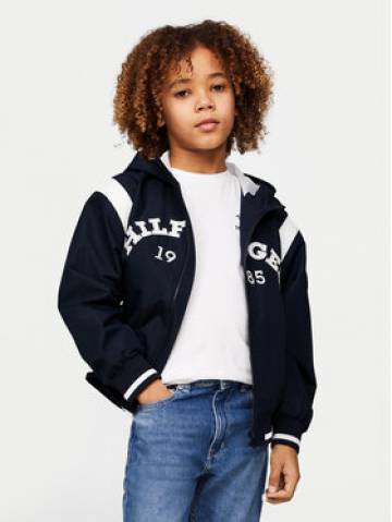 Tommy Hilfiger Куртка бомбер Monotype 1985 Arch KB0KB08870 Cиній Relaxed Fit Tommy Hilfiger Куртка бомбер Monotype 1985 Arch KB0KB08870 Cиній Relaxed Fit