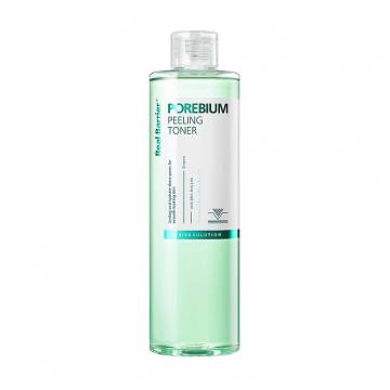 Энзимный пилинг-тоник для лица Real Barrier Porebium Peeling Toner для борьбы с черными точками, 305 мл Энзимный пилинг-тоник для лица Real Barrier Porebium Peeling Toner для борьбы с черными точками, 305 мл