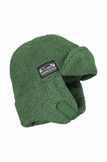 Детская шапка Didriksons GOSIG CAP цвет зелёный 505565 Детская шапка Didriksons GOSIG CAP цвет зелёный 505565