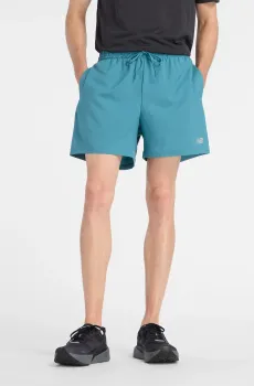 Мужские бирюзовые шорты Essential Short 5 Бирюзовый XL New Balance MS41227AAZ