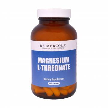 Магний L-Треонат Dr. Mercola Magnesium L-Threonate, 90 капсул