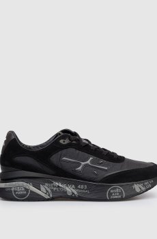 Черные кроссовки MOERUN с логотипом