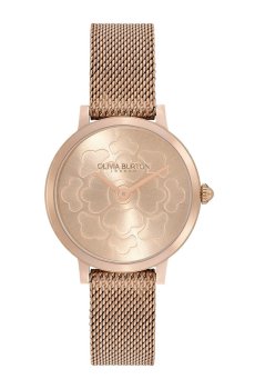 Olivia Burton Women Dial & Stainless Steel Bracelet Style Straps Analogue Watch 24000059