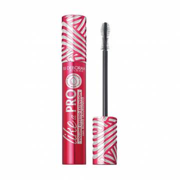 Тушь для ресниц Deborah Like A Pro With Hyaluronic Acid Volume Mascara объемная, с гиалуроновой кислотой, Black, 13 мл Тушь для ресниц Deborah Like A Pro With Hyaluronic Acid Volume Mascara объемная, с гиалуроновой кислотой, Black, 13 мл