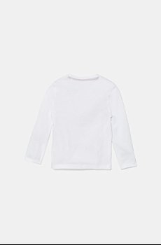 Хлопковый детский лонгслив Guess