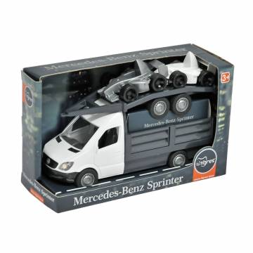 Детский автомобиль Tigres Mercedes-Benz Sprinter бортовой с лафетом, от 3 лет, белый (39670) Детский автомобиль Tigres Mercedes-Benz Sprinter бортовой с лафетом, от 3 лет, белый (39670)
