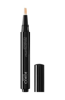 Уценка! Жидкий консиллер-хайлайтер Kiko Milano Highlighting Effect Fluid Concealer 03 Honey, 2 мл