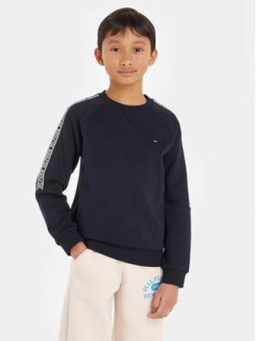 Tommy Hilfiger Світшот Tape KB0KB08496 S Cиній Regular Fit Tommy Hilfiger Світшот Tape KB0KB08496 S Cиній Regular Fit