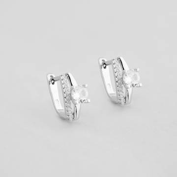Серебряные серьги Minimal 9520414б Серебряные серьги Minimal 9520414б