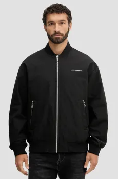 Мужская черная куртка Черный 52 Karl Lagerfeld 561533.505005;990