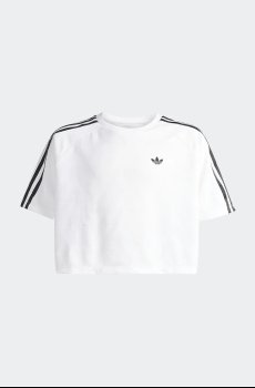 Детская хлопковая футболка adidas Originals